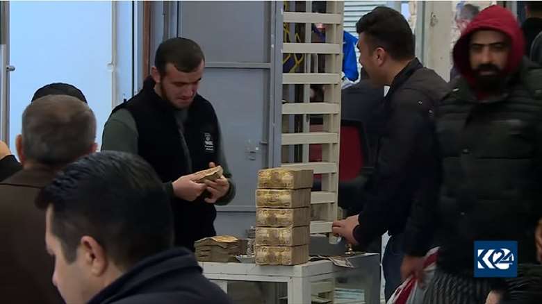 بازار ارز در اربیل